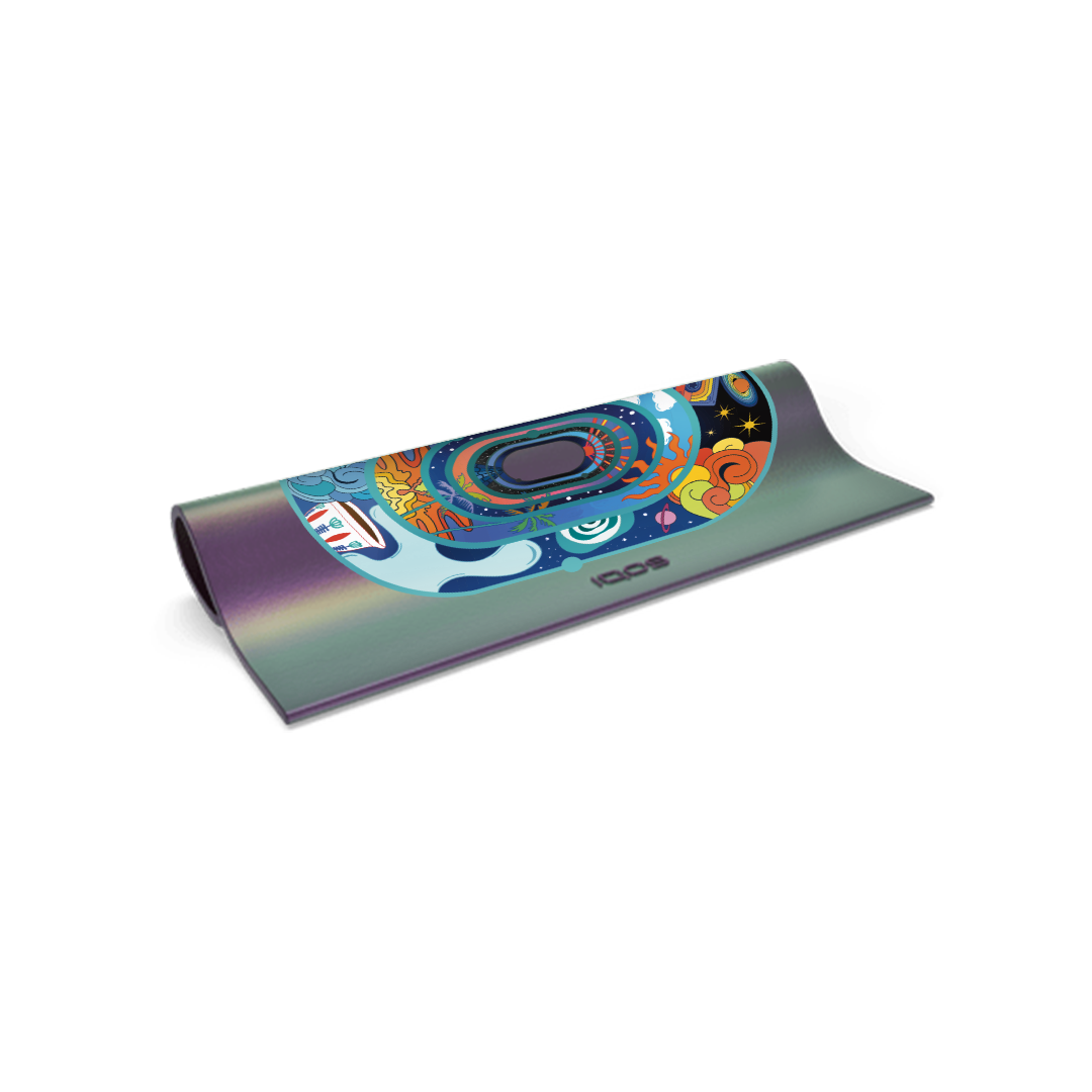 Iridescent Wrap Echoes of Orbits